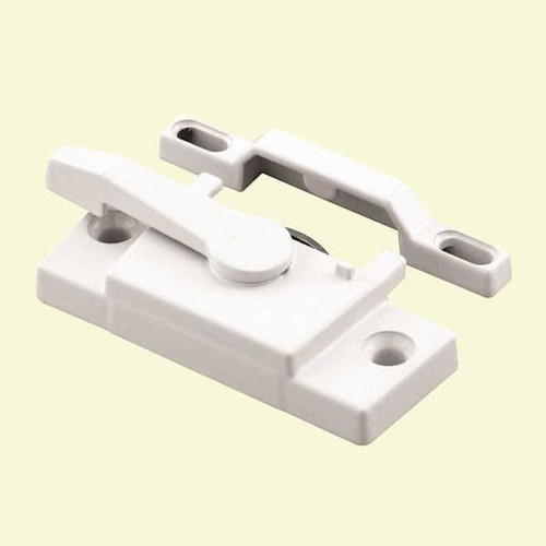 Powder-Coat Diecast Construction Window Sash Lock (White)