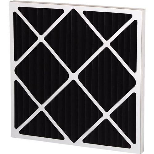 18x25x1 Carbon Pleated Air Filter Merv 6 Box Of 12