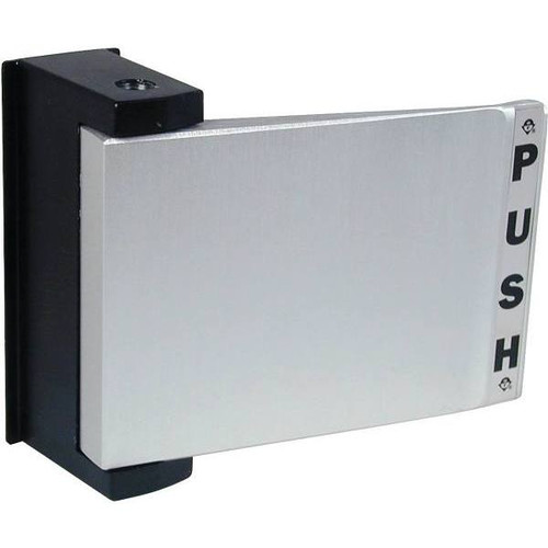 Adams Rite Latch Paddle Push Left, Aluminum Finish