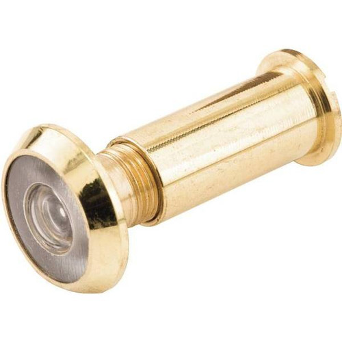 9/16 In. Dia. 190-Degree Door Viewer (Brass) (2-Pack)
