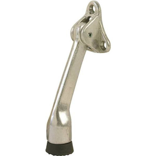Ives Architectural Door Holder, Flip Down, 5", Brushed Chrome
