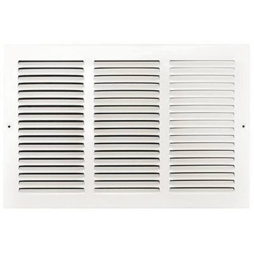 Truaire 16 In X 10 In White Stamped Return Air Grille