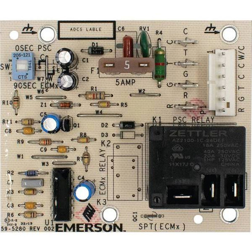 Emerson Carrier Sgl Stage Air Handler Ctrl For Psc And Ecmx Blwr Motors