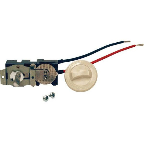 Cadet Com-Pak Single Pole, Built-In Thermostat Kit, 22 Amps, Almond