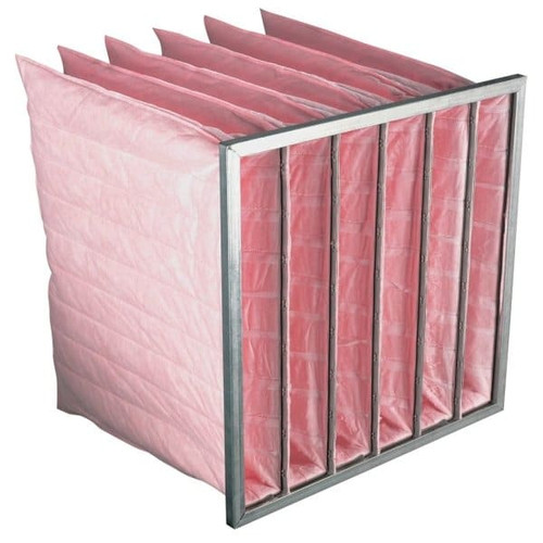 Pocket 80 To 85% Merv 13 Pink Synthetic 24 X 12 X 12 4 Pocket Box Of 4