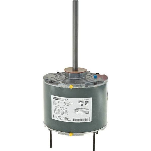 Fasco Condenser Fan Motor, 5-5/8" 208 / 230 Volts, 2.9 Amps, 1/3 Hp, 1075 RPM