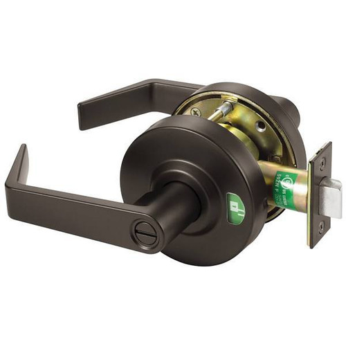 Accentra Cylindrical Lock With Indicator Status, Brass