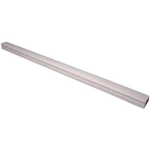 Diversitech 4 In. X 6.5 Ft. Pvc Channel Ductless Mini Split Line Set Cover (White)