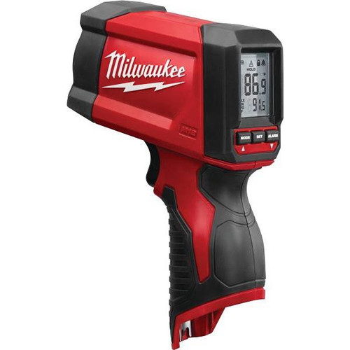 Milwaukee M12 Lithium-Ion Laser 12 1 Thermometer Temperature Infrared Gun