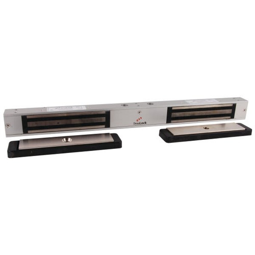 Dynalock Double Electromagnetic Lock Pair Outswing Mini 650 Lb Status Switch