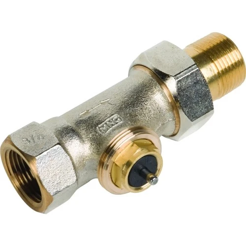 Honeywell 3/4" Threaded Mpt Straight  Radiator Valve Body