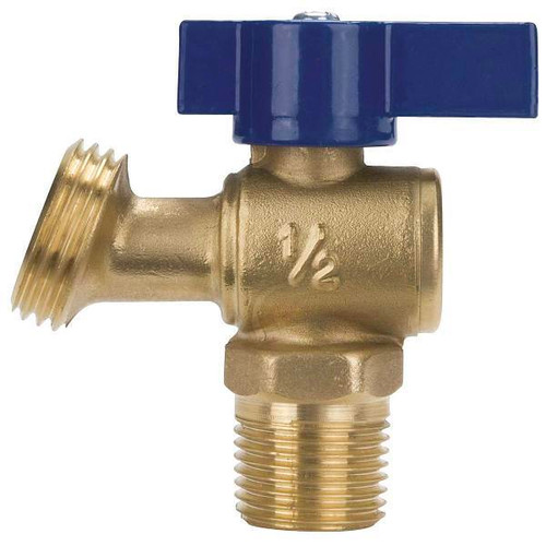 Nibco, 1/2 " Brass Quarter Turn Boiler Dra"