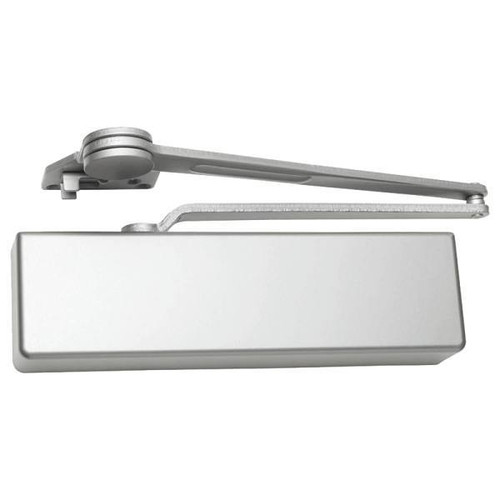 Falcon Grade 1 Hd Sf Clsr Dead Stop Arm Size 1 To 6 Full Plst Cover Alum Non-Han