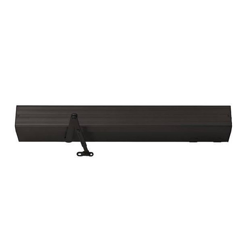 Lcn Grade 1 Sf Dr Operator Dbl Lever Arm Reg Ext Machine/Wood Screw Black Paint