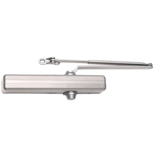 Lcn Grade 1 Reg/Top Jamb Sf Clsr Push/Pull Sd Dbl Lvr Arm Reg 180 Deg Swng Alum