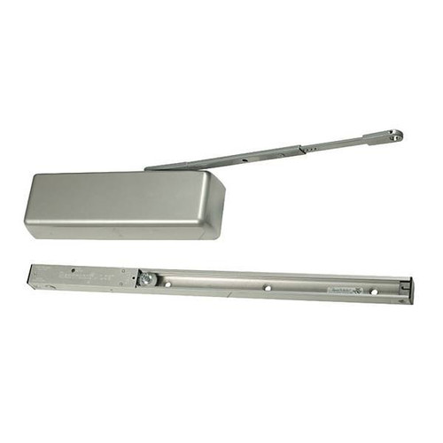 Lcn Grade 1 Sf Door Clsr Slide Arm Dbl Egress W/Hold 95 Deg Hld Plst 24v Alum