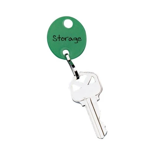 Lucky Line Green Oval Key Tags, Package Of 20