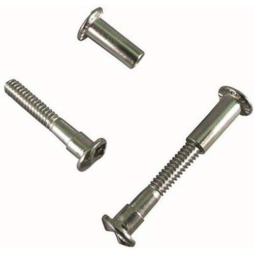 Strybuc 1-1/4" X 10/24" Thread 1-Way Screw Bolt With Barrel Nut