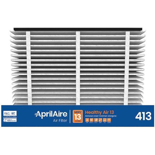 Aprilaire 16" X 25" X 4" 413 MERV 13 Air Cleaner Filter