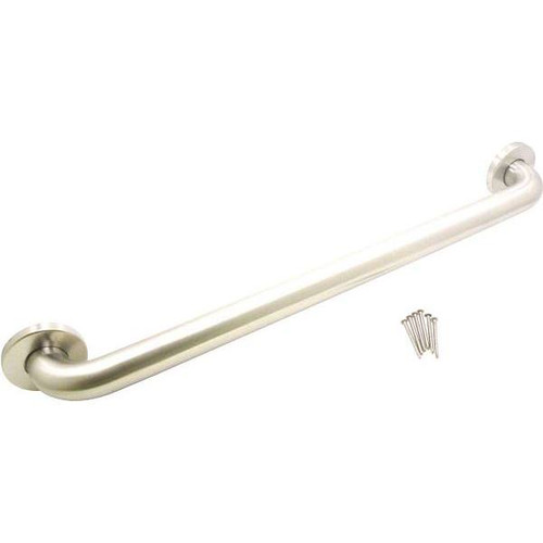 Wingits Standard Series 36 In. X 1.5 In. Grab Bar (Satin Stainless Steel)