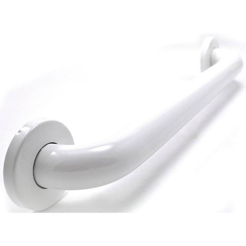 Wingits Premium 12 X 1.5 In. Polyester Painted Stainless Steel Grab Bar (White)