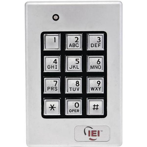 Iei 0-232140 120 User Outdoor Keypad System
