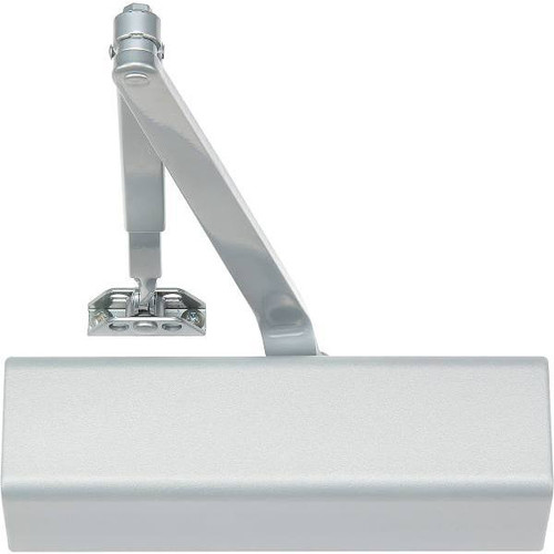 Norton 1601 Series Grade 1 Size 1-6 Non-Handed Regular Arm Door Closer (Aluminum)