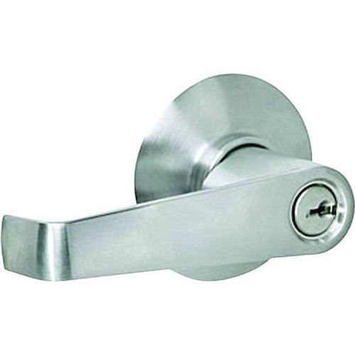Schlage Elan Entry Lever, Satin Chrome