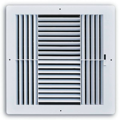 Truaire 6 X 6 In. 4-Way Plastic Wall/Ceiling Register