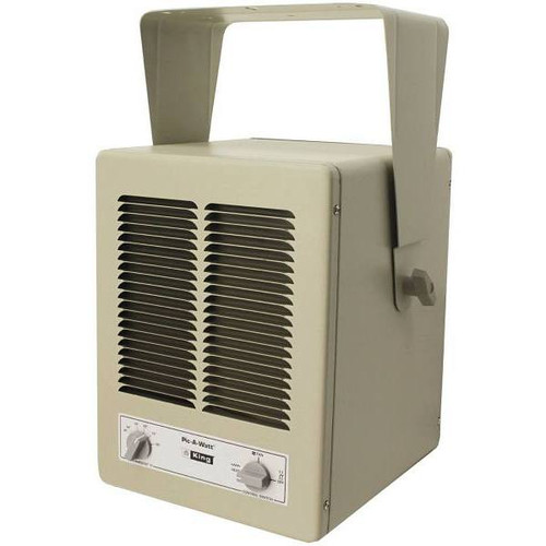King 5700w 240v Single Phase Paw Garage Portable Heater W/ Built-Thermostat