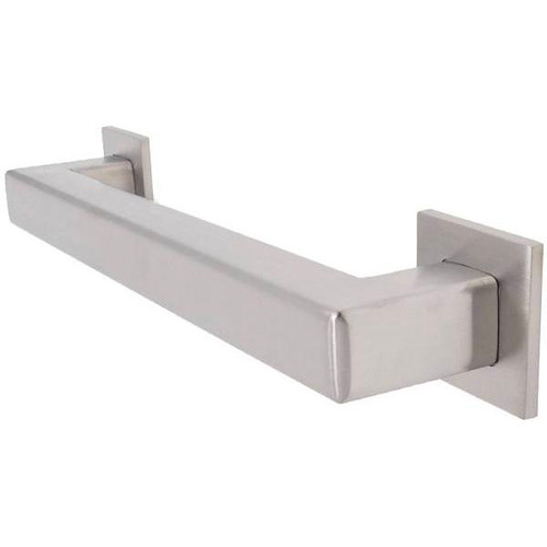 Preferred Bath Decorative Square ADA Grab Bar 30 X 1.25" Satin Stainless Squared