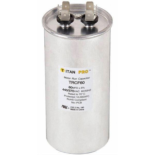 Packard Titan 60 MFD Round Run Cap