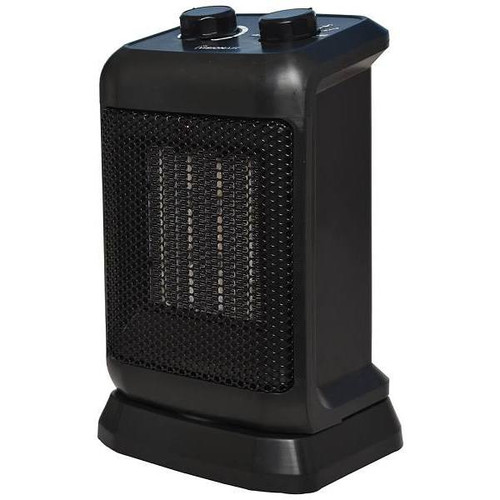 Visionair 10 In. 1500/750w Oscillating Ceramic Heater