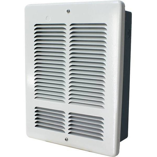 King W Series 120v 1000w/500w 3412 BTU White Electric Wall Heater