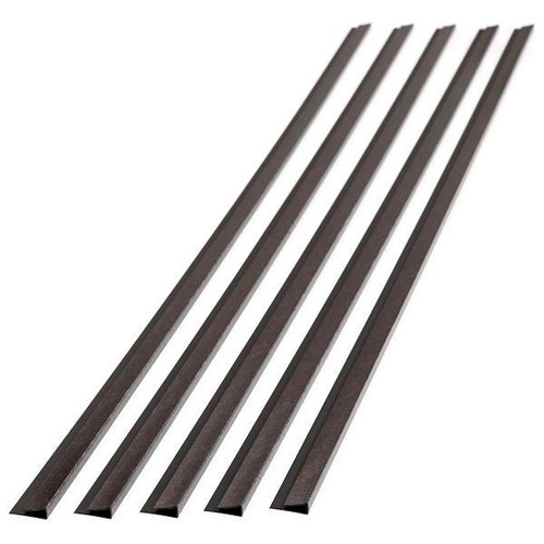 Fasade 47" Vinyl Large Profile J Trim, Smoked Pewter, Package Of 5