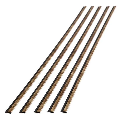 Fasade 47" Vinyl J Trim, Bermuda Bronze, Package Of 5