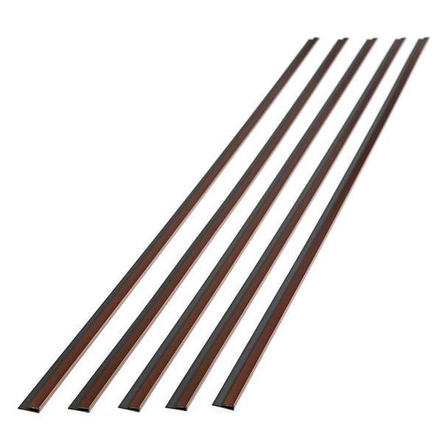 Fasade 47" Vinyl J Trim, Oil Rubbed Bronze, Package Of 5