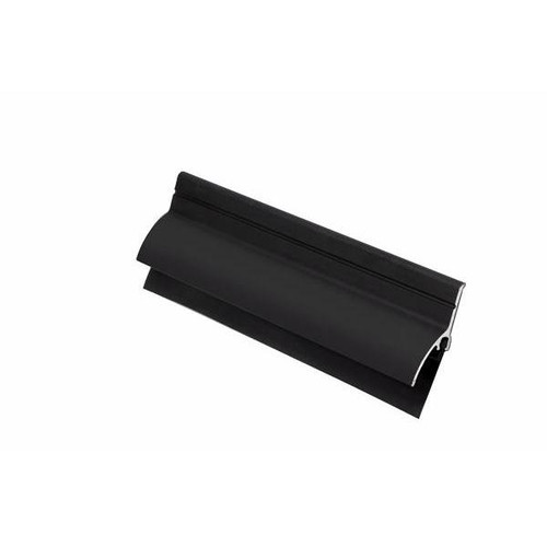 Pemko Bottom Sweep With Rain Drip Grey Vinyl Insert 36in Bsp Finish