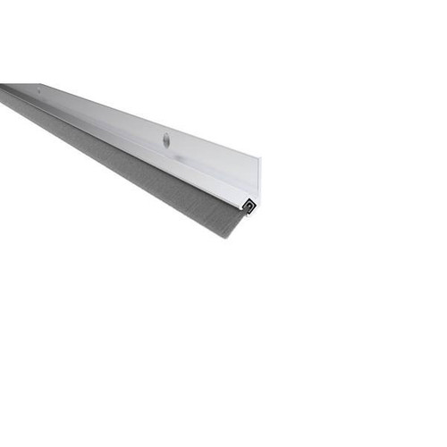 Pemko Gasket Brush Gasket 45° Al Retainer Brush Seal W 3/8" Nylon Brush Insert