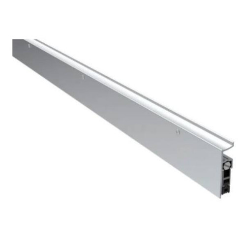 Pemko Auto Door Bottom Clear Anodized Al Sponge Epdm Seal 48in 3/4in Max Drop