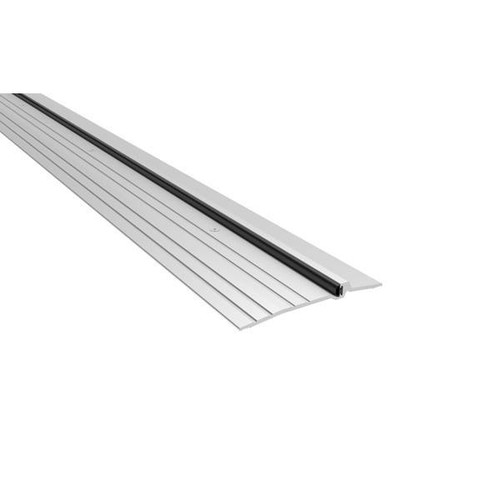 Pemko Panic Saddle Threshold 1/4in To .5x5x72in Mill Finish Al Gray Eco-V Seal