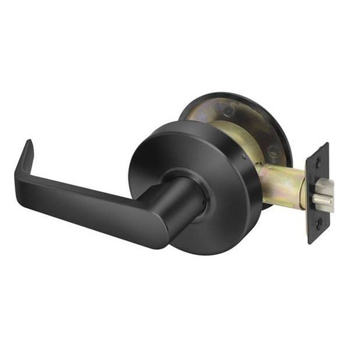 Yale 4628ln Au Classroom Lever Lockset Black Suede Powder Grade 2