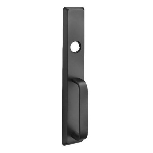 Yale Exit Device Night Latch Pull Trim Black Suede Finish