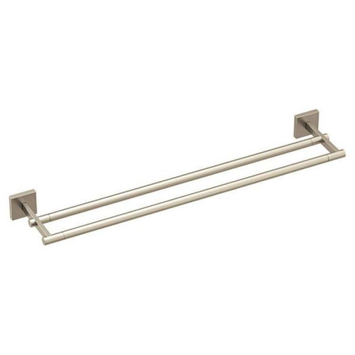 Moen Triva Brushed Nickel 24" Double Towel Bar
