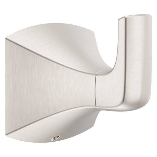 Price Pfister Soft Square Robe Hook Spot Defense Brushed Nickel
