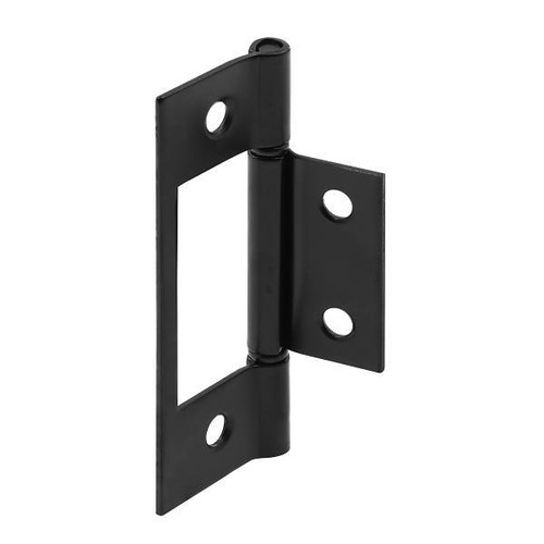 Prime-Line Bi-Fold Door, Non-Mortise Hinge, Matte Black, 2 Pack