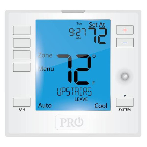 Pro1 Digital Wireless Thermostat, Programmable, Heat Pump / Conventional