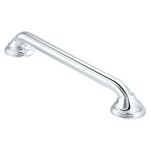Moen Home Care Chrome 24" Length 1.25" Diameter Designer Grab Bar