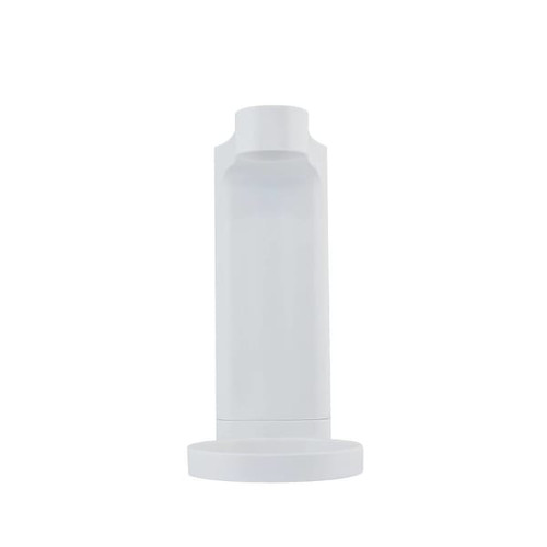 Woodbury Wyndham White Plastic Shower Bracket For 500ml Round Bottle Case Of 40