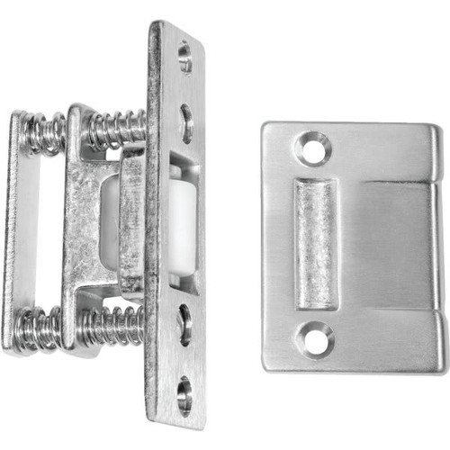 Rockwood 1.69 X 3.38 In Roller Latch (Satin Chrome)